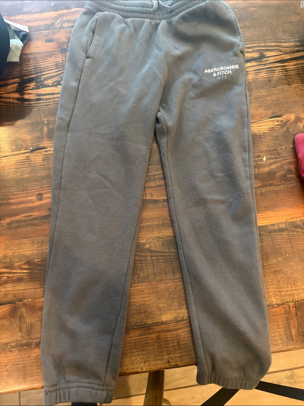 Abercrombie & Fitch Kids Charcoal Joggers